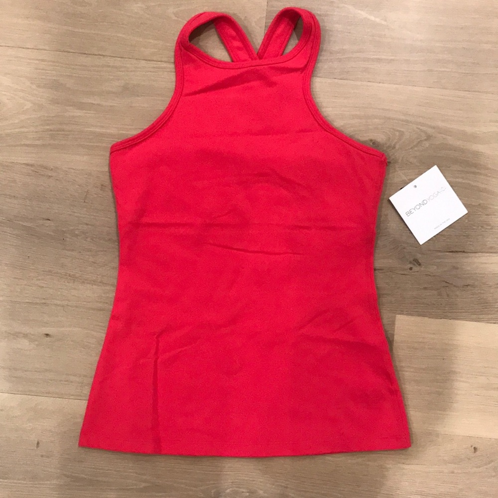 Beyond Yoga Sunrise High-Neck Fitted Tank